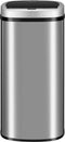 Automatische Prullenbak - Sensorprullenbak - 70 Liter - Zilver - Rechthoek