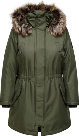 ONLY CARMAKOMA CARIRENA PARKA COAT - Dames Jas - Met capuchon - M-46/48