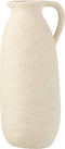 J-Line vaas Kruik - keramiek - beige - large - 36 cm hoog