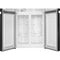 FRILEC Bonn MD458 WS-040DDI - Amerikaanse koelkast - 419 l - NoFrost - dark inox