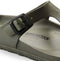Birkenstock Gizeh - Unisex Slippers - Verstelbare voetband - Khaki - Maat 40