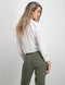 ONLY ONLLECEY LS KNOT SHIRT NOOS - Dames Blouse - Knoopdetail - All over streep - Maat L