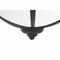 Kaarshouder DKD Home Decor Zwart Metaal Kristal (60 x 60 x 73 cm)