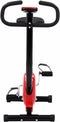vidaXL - Hometrainer - met - bandweerstand - rood