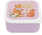 BEAU by Bo Petit Monkey Snackdozen + Drinkfles Animals Picnic/Glitter Back to School set - Groen