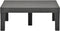 vidaXL - Tuintafel - 78x78x31 - cm - kunststof - antraciet