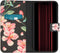 iMoshion Hoesje Geschikt voor iPhone 15 Hoesje - iMoshion Design Softcase Bookcase - Zwart / Blossom Watercolor Black