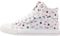 British Knights DEE - Hoge sneakers - Flamingo print - Wit - maat 40