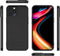 Geschikt voor iPhone 12 PRO MAX - Backcover Liquid Siliconen Case TPU Hoesje - Zwart - Luxe Telefoonhoesje Wallet Case Pasjeshouder PU Leder