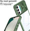 imoshion Hoesje Geschikt voor Samsung Galaxy A34 (5G) Hoesje - imoshion Camslider Backcover - Donkergroen