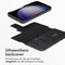 Accezz Samsung Galaxy S23 - Leather Bookcase 2-in-1 met Magnetische Ring - Zwart