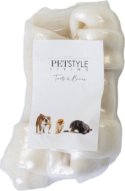 Petstyleliving - Gepoft geknoopt bot rund 15-16cm