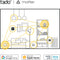 tado° Slimme Thermostaat X Bundel - Starterskit - Matter Bridge & 5 Radiatorknoppen - Zwart/Wit