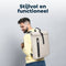 Pathsail Rolltop Rugzak - 13.5L - Waterafstotend - Laptopvak tot 15.6 inch - Beige