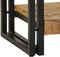 vidaXL - Console - Tafel - 120x33x75 - cm - Massief - Ruw - Mangohout