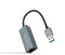 Nanocable ANEAHE0818 - USB 3.0 naar Gigabit Ethernet Adapter - 10/100/1000 Mbps - Grijs - 15 cm