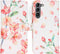 iMoshion Hoesje Met Pasjeshouder Geschikt voor Samsung Galaxy S23 Plus - iMoshion Design Softcase Bookcase - Roze / Blossom Watercolor