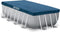 Intex rechthoekig Prism Frame Pool 488x244x107 cm met filterpomp en accessoires 26792GN
