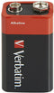 Verbatim 9V - Alkalinebatterij 6LR61 - Lange levensduur en veilig gebruik - Zwart
