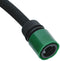 vidaXL - Druppelslang - 0,6'' - 100 - m - rubber - zwart