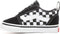 Vans TD Ward Slip-On - Lage sneakers - Dubbel gestikte bovenlaag - Black/True White - Maat 23.5