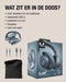 Fresh 'n Rebel Clam 2 - Draadloze over-ear koptelefoon - 80 uur speelduur - Blauw