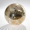 House of Seasons Kerst Discobal - Ø50 cm - Goudkleurig spiegelglas - Champagne