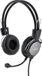 Bluestork MC-201 - Hoofdtelefoon met microfoon - Draad - Zwart/Zilver