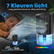 Luchtontvochtiger - Ontvochtigt tot 350 ml per dag - Compact en stil (max 45dB) - LED licht met 7 kleuren
