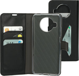 Mobiparts Xiaomi Mi 10T Lite (5G) - Classic Wallet Case - Ruimte voor pasjes - Zwart