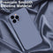 Lunso - Geschikt voor iPhone 15 Pro - Hoesje Flexibel silicone Backcover - Lavendel