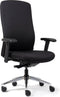 Euroseats - Heavy Duty Bureaustoel - Zwart - Ergonomische stoel tot 150 kg