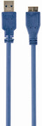 Gembird CCP-mUSB3-AMBM-0.5M - USB A/Micro B kabel - 0.5 meter - Blauw