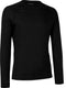 GripGrab Merino Blend - Lange Mouw Fiets Ondershirt - Thermisch en Ademend - Zwart - Heren - M