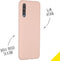 Accezz Samsung Galaxy A50 / A30s - Liquid Silicone Backcover - Schokabsorberend - Roze
