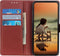 Hoesje Met Pasjeshouder Geschikt voor Oppo A92 / A72 / A52 - Basic Litchi Bookcase - Bruin