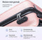 Nohrd Handbagage Koffer - Trolley - 55x35x20 cm - Rosegoud