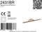 Steinhauer Litho 2431BR - Wandlamp - Dimbaar lichtkleur instelbaar - Brons - 60x14,5x9 cm