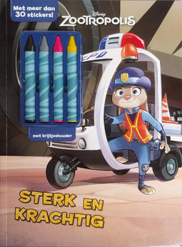 Rebo Productions Disney Zootropolis Kleurboek Junior 29 Cm Papier
