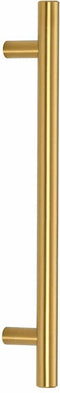vidaXL - Handvatten - 10 - st - 160 - mm - roestvrij - staal - goudkleurig