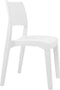 Pro Garden 75298 Stapelstuhl KLIK KLAK weiß KLK76CBI PROGARDEN, Harz Polypropylen Wildleder, bunt