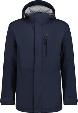 ICEPEAK ASHEBORO - Gevoerde Softshell - Waterafstotend Ademend - Dark Blue (56)