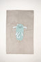 Deken Crochetts Deken Groen Kat 115 x 115 x 2 cm