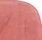 vidaXL - Eetkamerstoelen - 2 - st - fluweel - roze