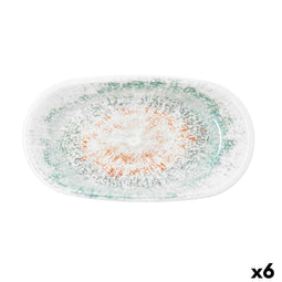 Bidasoa Kai - Snackdienblad Hydrozero - Stapelbaar en afwasmachinebestendig - Wit (6 stuks)