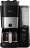 Philips All-in-1 Brew HD7900/50 - Koffiezetapparaat - Geïntegreerde Molen Smart Dosing - Zwart/Zilver