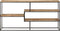 vidaXL - Dressoir - 150x30x75 - cm - ruw - mangohout