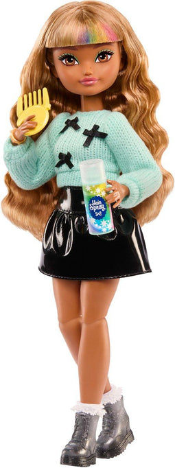 Barbie Dream Besties Zia - Barbiepop met 7 stylingaccessoires - Meerkleurig