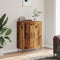 vidaXL - Dressoir - 69,5x34x90 - cm - bewerkt - hout - oud - houtkleurig