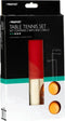Avento Team Up - Tafeltennisset - 2 batjes en 2 ballen - Zwart/Rood (2 stuks)